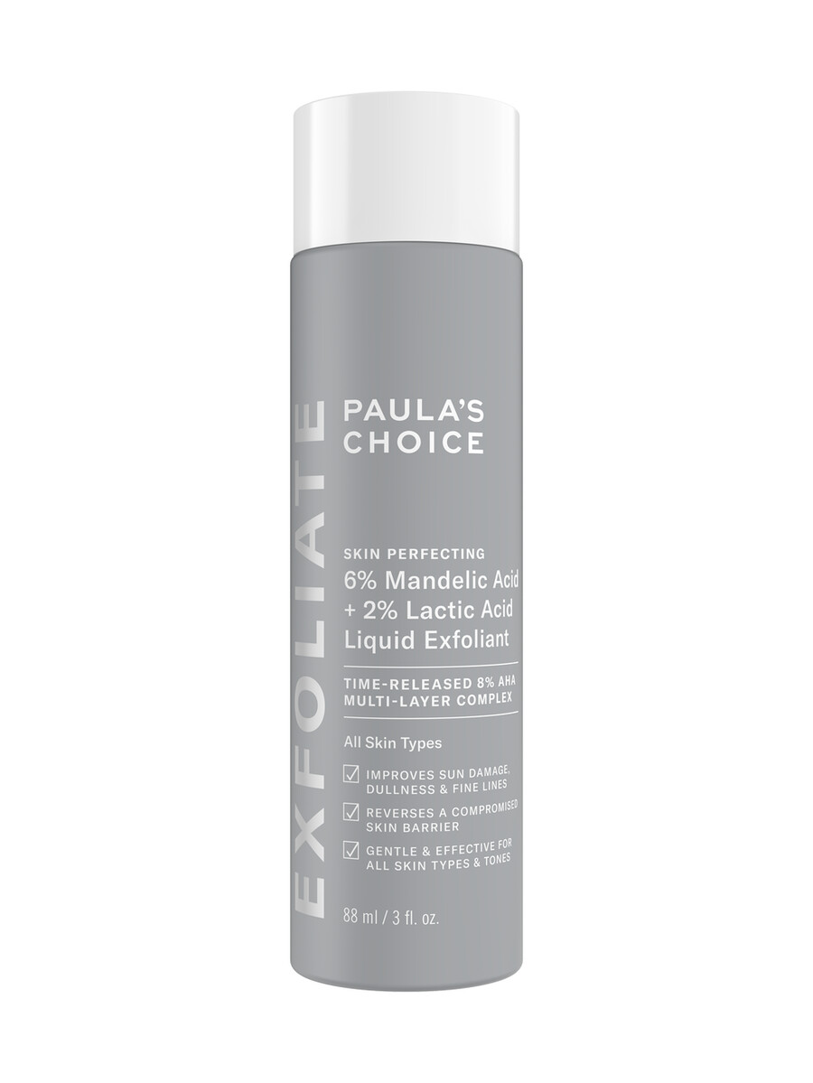 6 mandelic acid 2 lactic acid liquid aha exfoliant