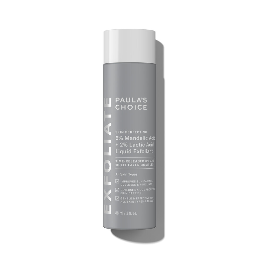 6 mandelic acid 2 lactic acid liquid aha exfoliant