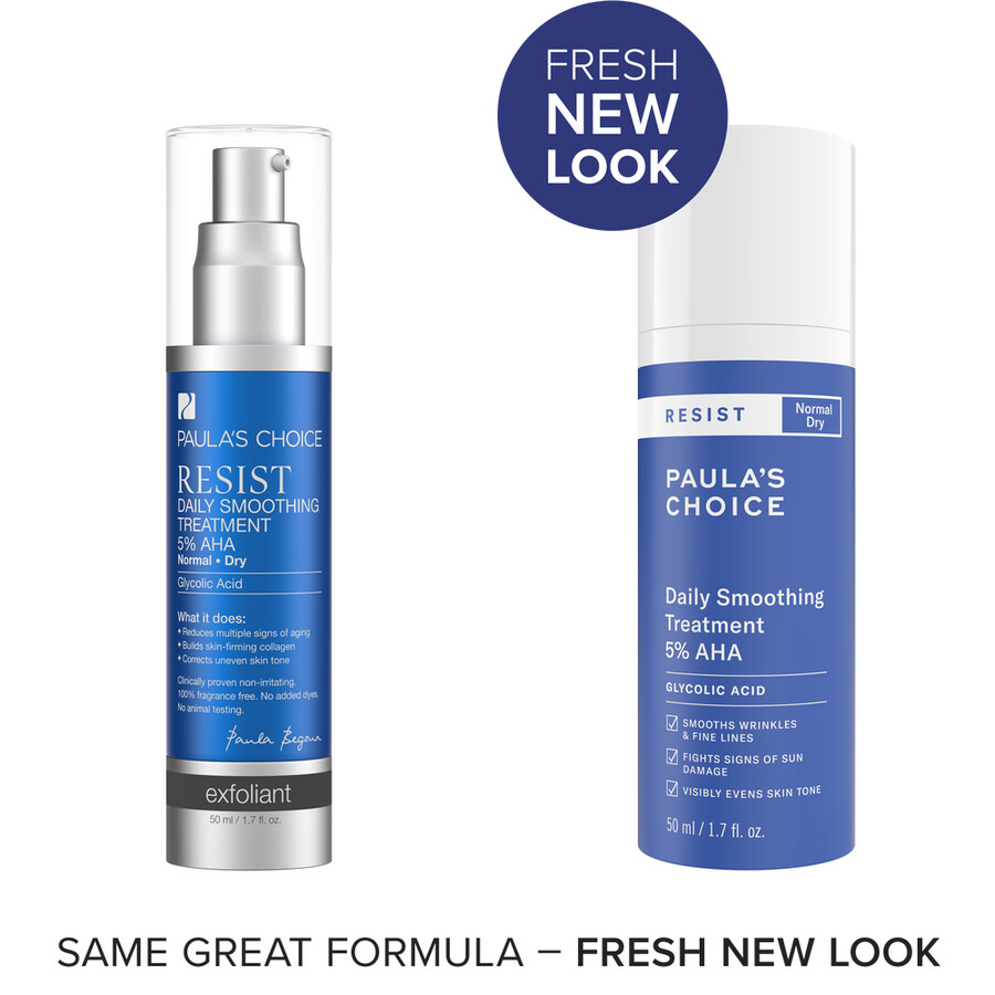 resist daily smoothing treatment with 5 aha