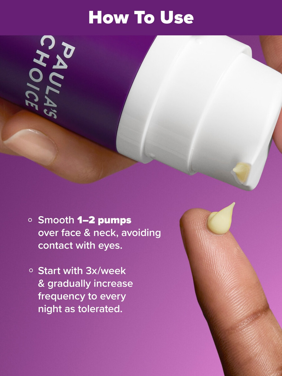 clinical 1 retinol serum treatment for anti-aging
